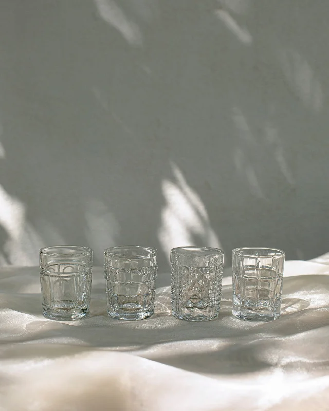 Mahi Shot Glasses (Set of 4) Monochromatic All