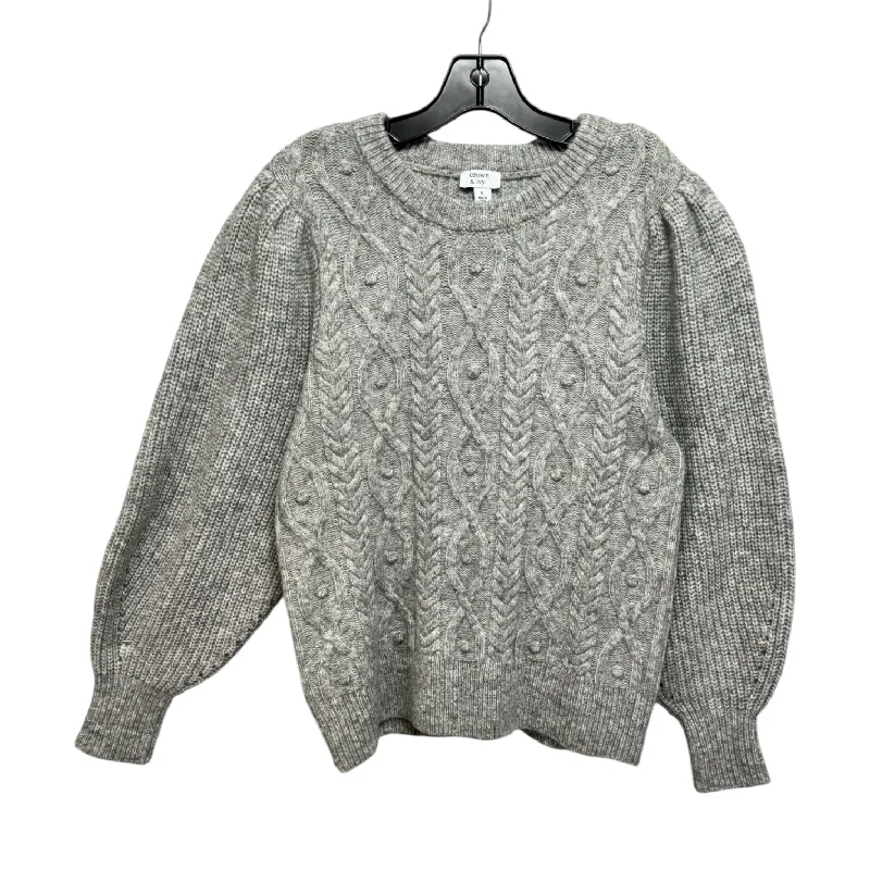 Sweater By Crown And Ivy In Grey, Size: S Luxurious Men's High