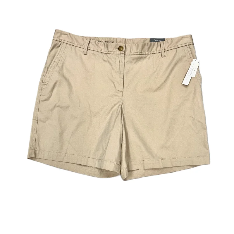 Tan Shorts By Talbots, Size: 16 Elegant Men's Cashmere