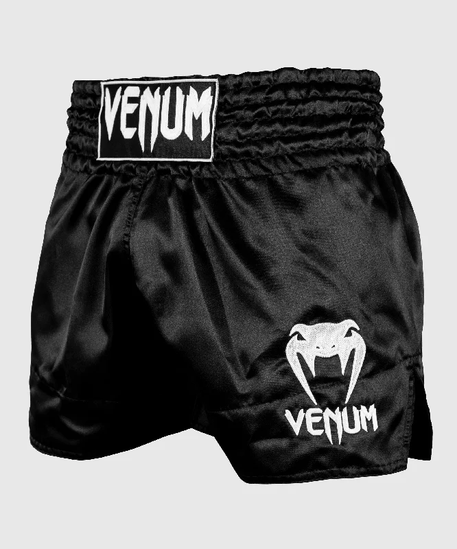 Venum Muay Thai Shorts Classic - Black/White Street