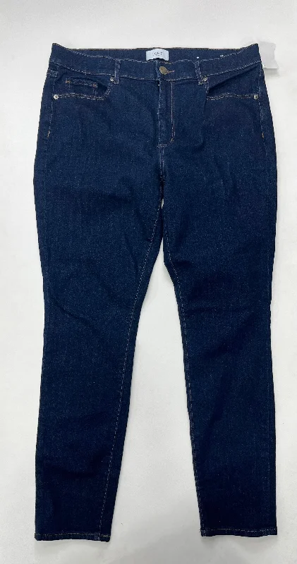 Jeans Straight By Loft  Size: 12 Laid