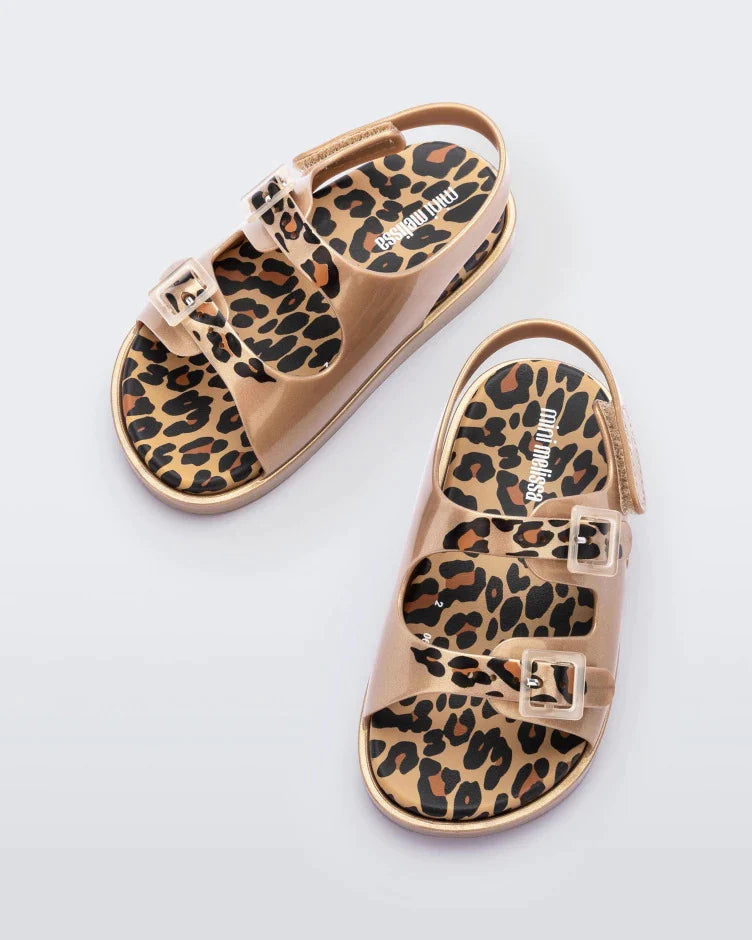 Mini Melissa Leopard Sandal Stylish Men's Tropical 