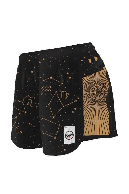 Zodiac Racer Shorts Youthful Men's Anime