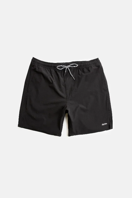 Classic Beach Short Black Preppy Men's College