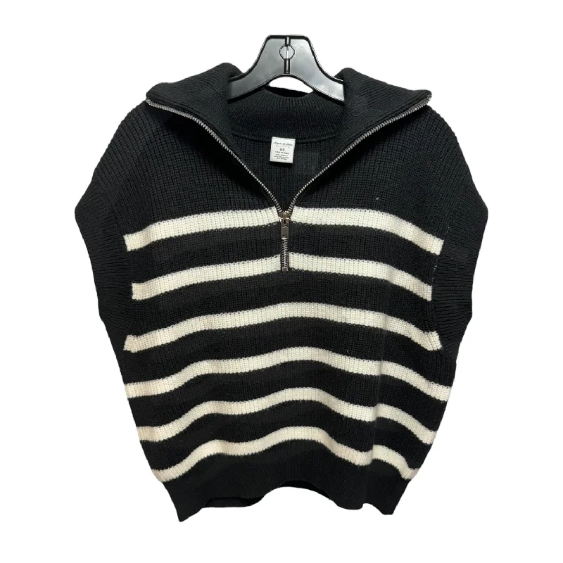 Sweater By Anna & Ava In Striped Pattern, Size: Osfm Laid