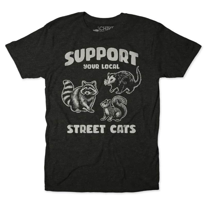 Street Cats Unisex Tee Earthy Men's Hemp