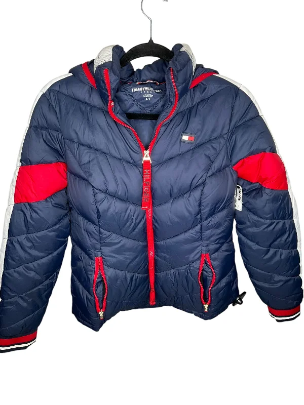 Coat Puffer & Quilted By Tommy Hilfiger In Blue, Size: S Masculine Men's 