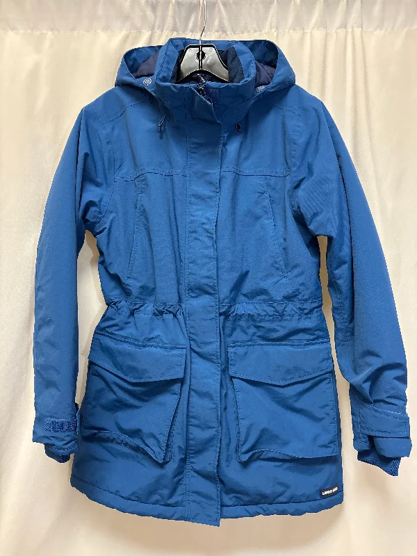 Coat Puffer & Quilted By Lands End In Blue, Size: S Dynamic Men's High