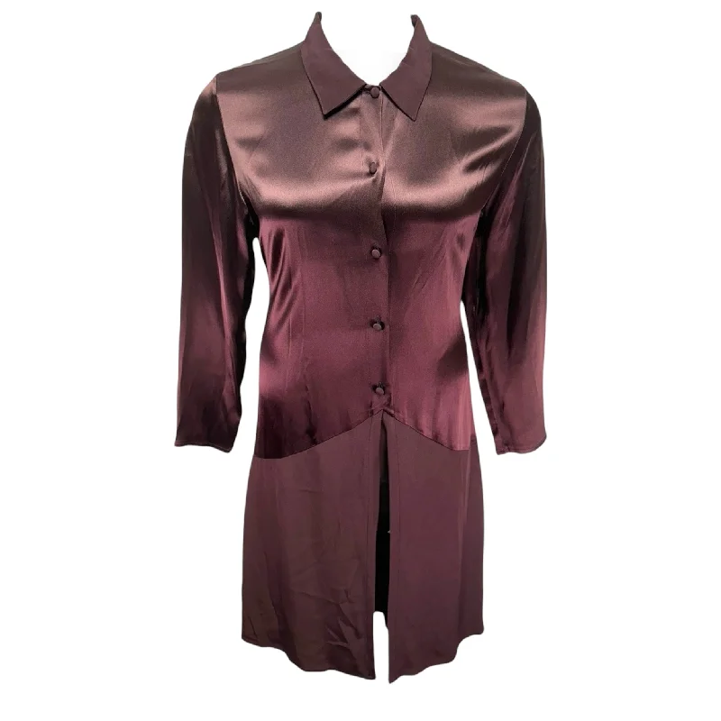 Tunic Long Sleeve By lilith In Maroon, Size: M Adventure