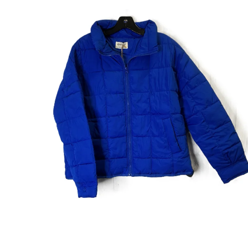 Coat Puffer & Quilted By New In In Blue, Size: M Rugged Men's Outdoor 