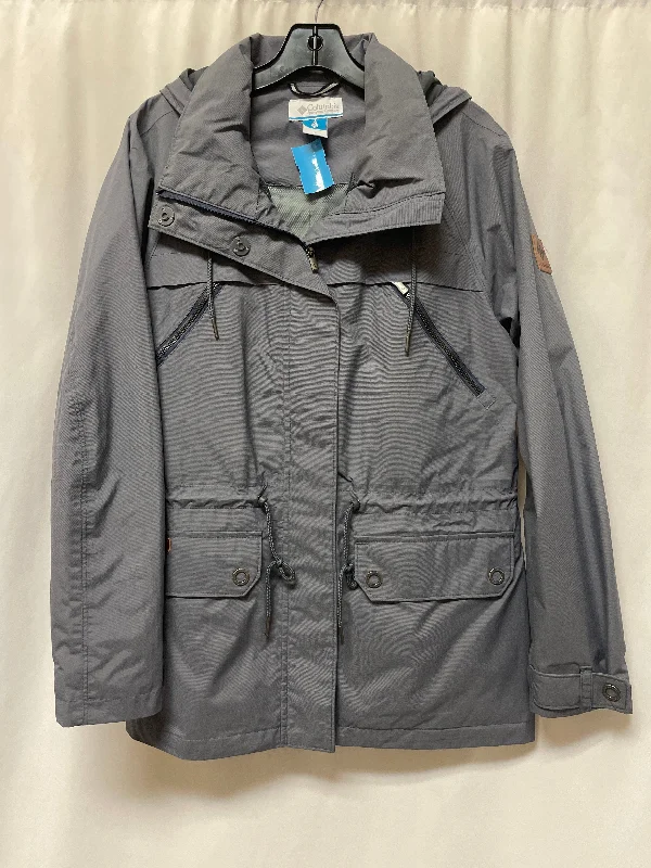 Coat Parka By Columbia In Blue, Size: L Luxurious Men's High