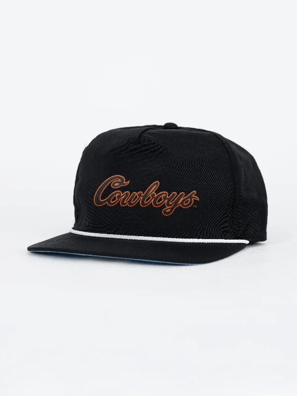 Oklahoma State Cowboys Rope Hat Laid