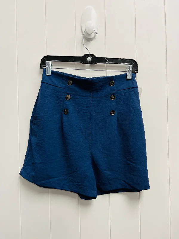 Navy Shorts CISONO, Size M Refined Men's European