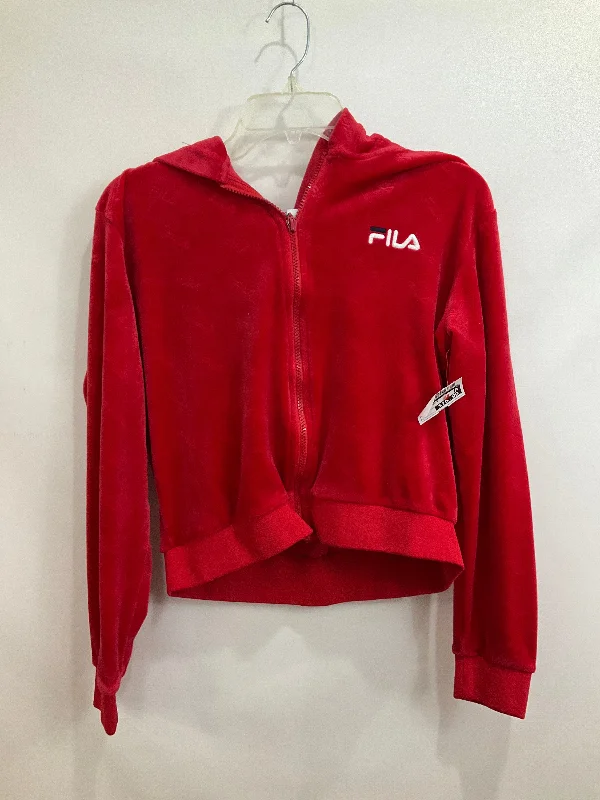 Athletic Jacket By Fila  Size: M Cool Men's Distressed