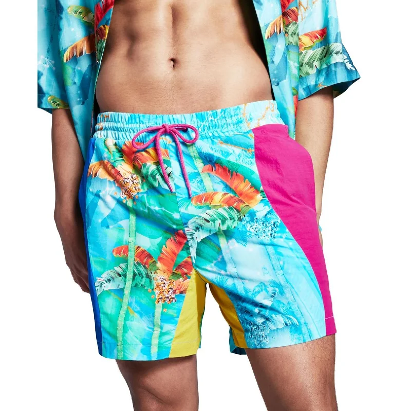 And Now This Mens Printed Board Short Swim Trunks Bold Men's Statement