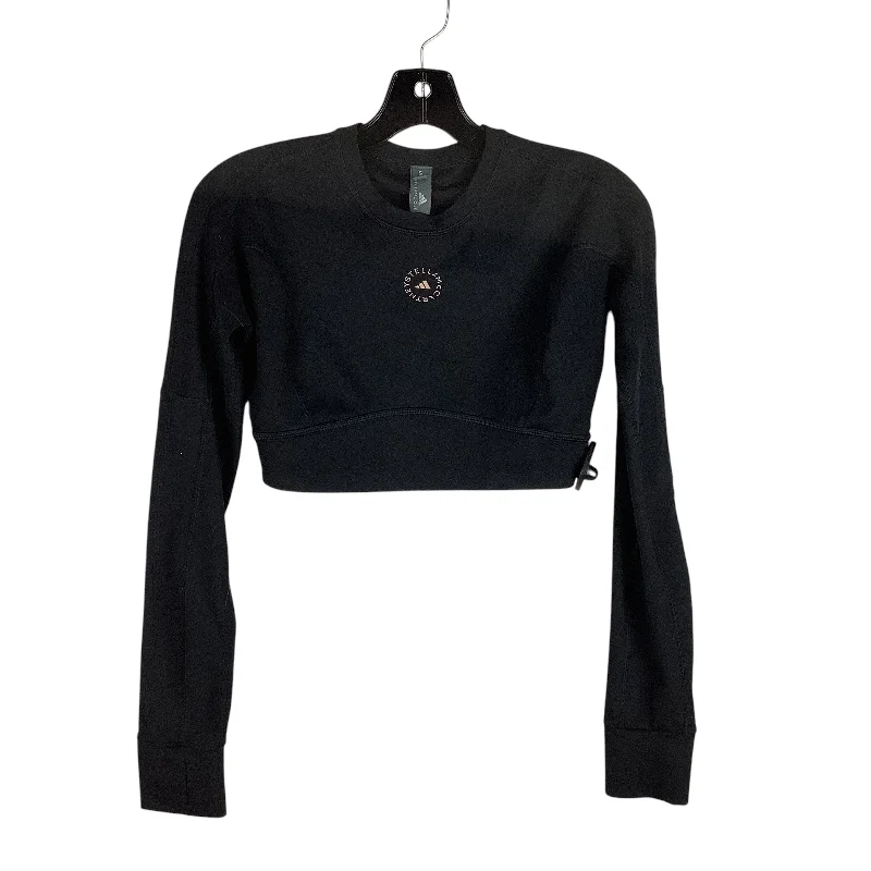 Athletic Top Long Sleeve Crewneck By Stella Mccartney In Black, Size: S Dapper Men's Bow