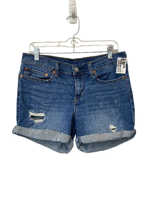 Blue Denim Shorts Lew Ingram, Size 30 Trendy Men's Bucket