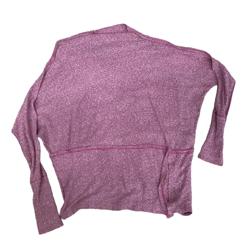 Top Long Sleeve Designer By We The Free In Pink, Size: S Masculine Men's Thick