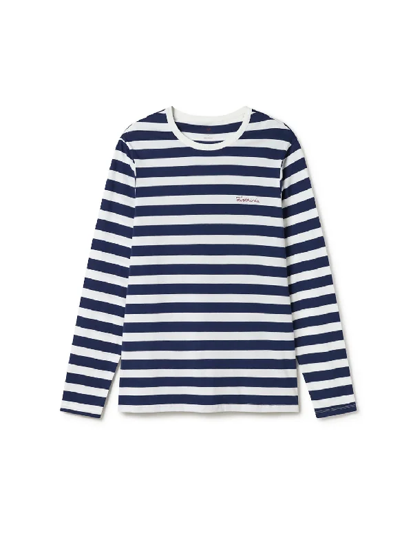 Kruzof - Stripes Navy/White Hip Men's Urban