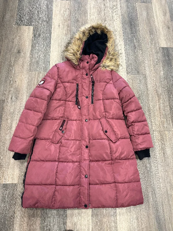 Coat Parka By Canada Weathergear In Pink, Size: Xl Casual Men's Japanese 