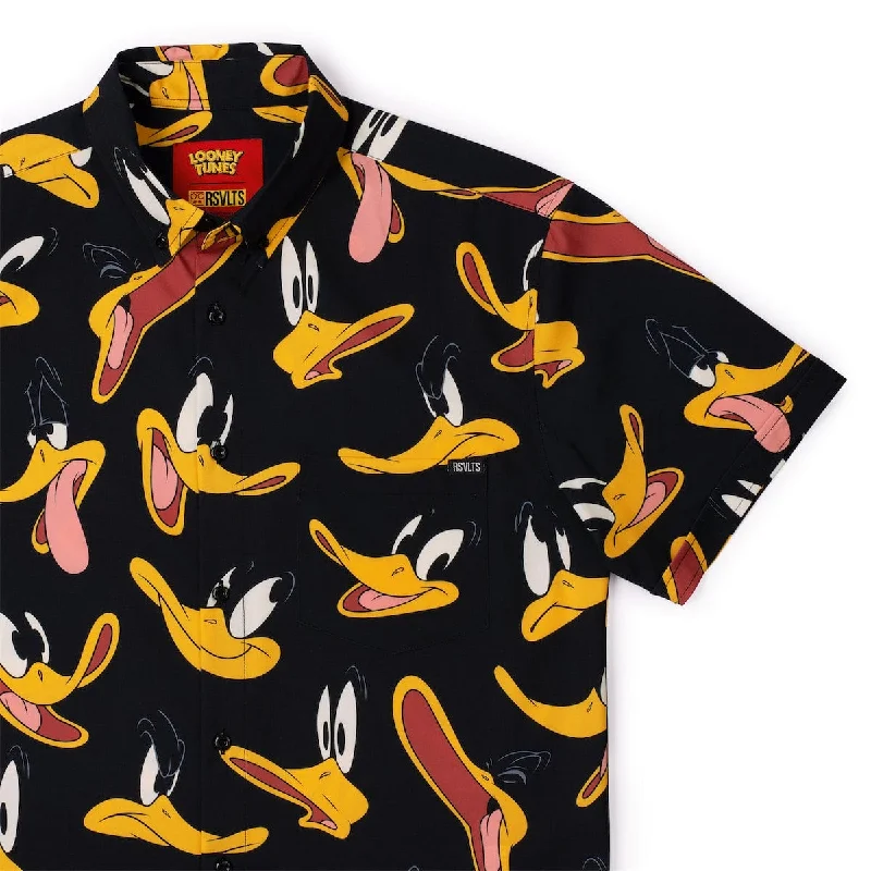 Looney Tunes "Duck Amuck" – KUNUFLEX Short Sleeve Shirt Cozy Men's Winter