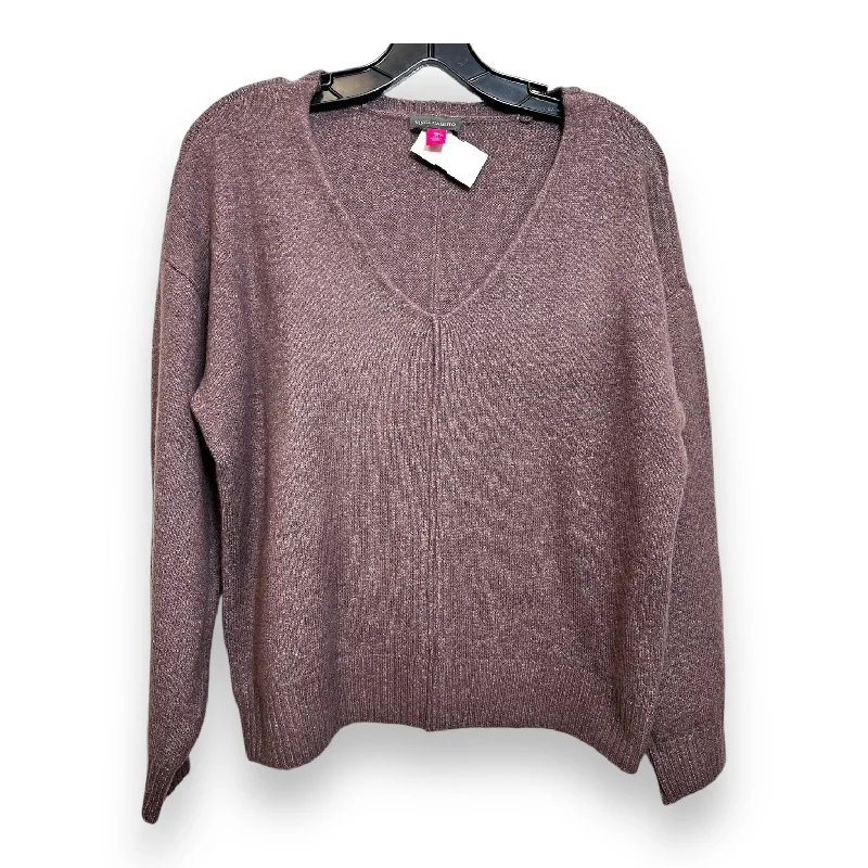 Sweater By Vince Camuto In Plum, Size: Xs Cozy Men's Sherpa