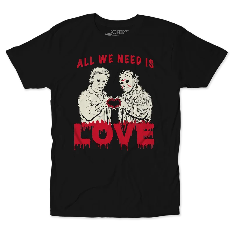 All We Need Is Love Unisex Tee Trendy Men's Bucket