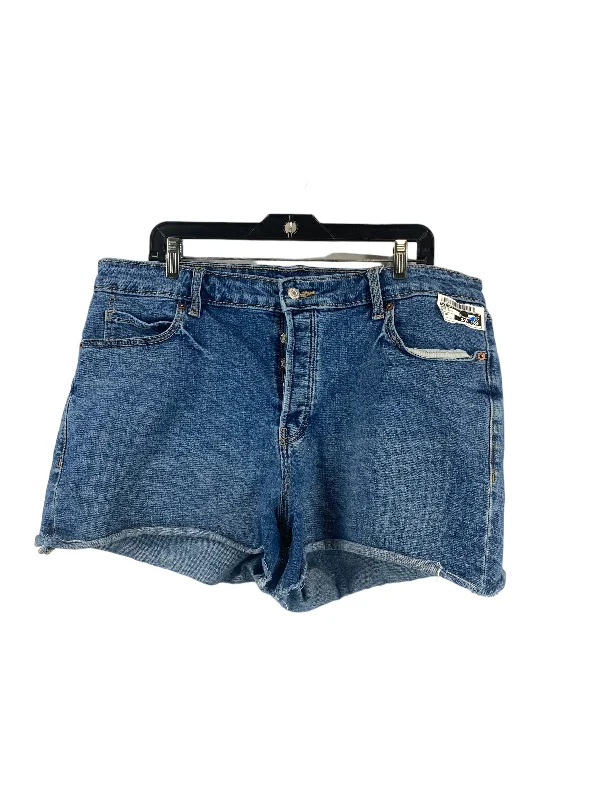 Blue Denim Shorts Old Navy, Size 18 Trendy Men's Bucket