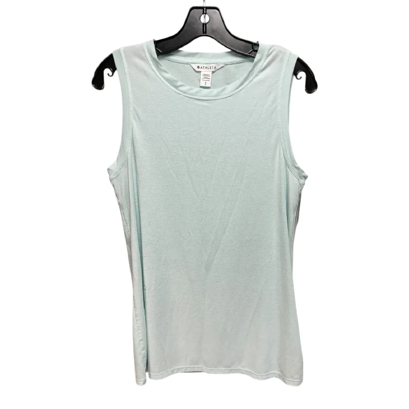 Athletic Tank Top By Athleta In Green, Size: S Dynamic Men's Glow