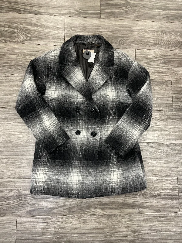 Coat Other By Clothes Mentor In Plaid Pattern, Size: M Minimalist Men's Casual 