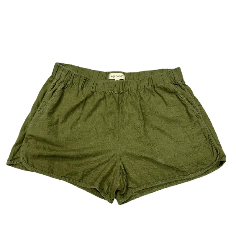 Green Shorts By Madewell, Size: M Sporty Men's Athleisure 