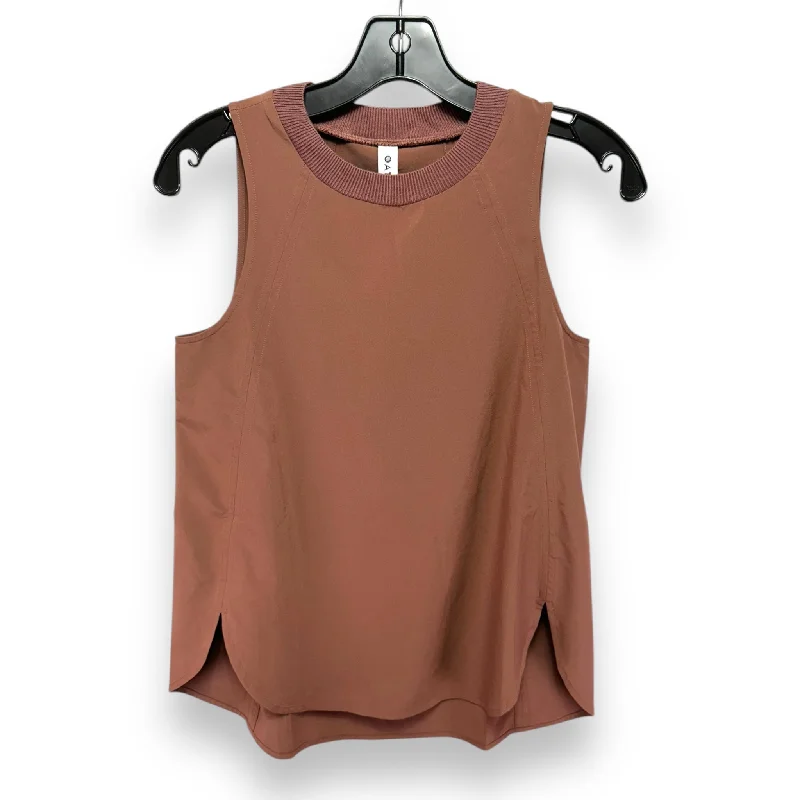 Athletic Tank Top By Athleta In Brown, Size: Xxs Practical Men's Quick