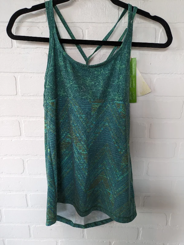 Green Athletic Tank Top Cmc, Size Xs Organic