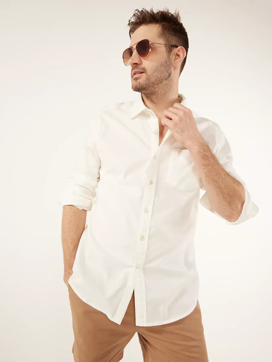 The Casual Monday(L/S Oxford Friday Shirt) Dynamic Men's Glow