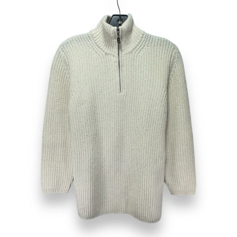 Sweater By bogner In Cream, Size: M Relaxed Men's Australian 