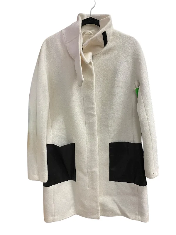 Coat Peacoat By Dkny In White, Size: Xs Masculine Men's 