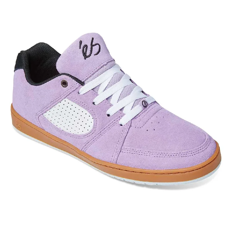 Es Accel Slim Skate Shoes - Lavender Sporty Men's Athleisure 