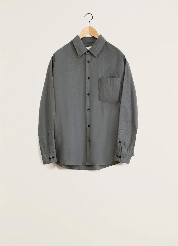 DOUBLE POCKET LONG SLEEVE SHIRT Earthy Men's Hemp