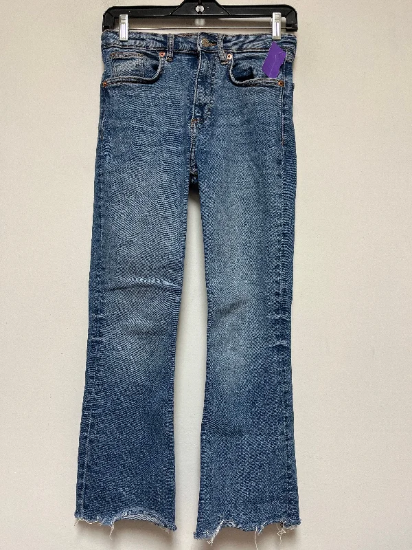 Blue Denim Jeans Boot Cut Zara, Size 4 Modern Men's 