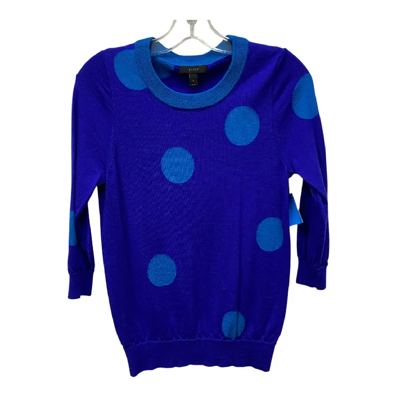 Sweater By J. Crew In Blue, Size:S Gym