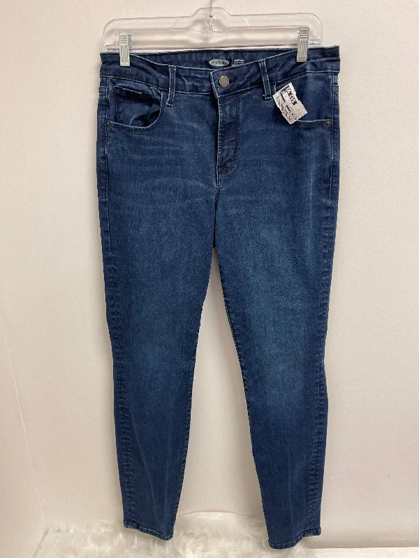 Blue Denim Jeans Skinny Old Navy, Size 12 Cozy Men's Sherpa