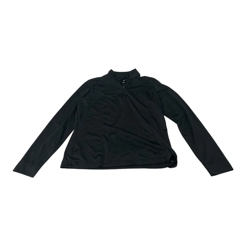 Athletic Top Long Sleeve Collar By Clothes Mentor In Black, Size: S Dynamic Men's Moto