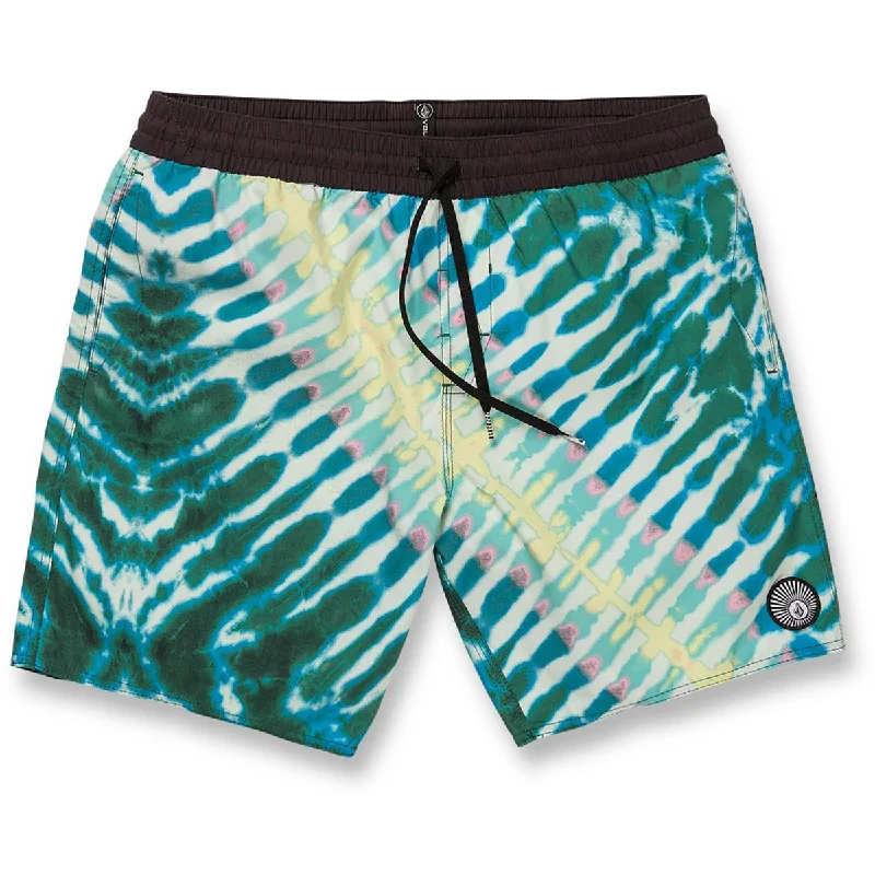 Volcom Mens Beach Bunch Printed Board Shorts Swim Trunks Tough Men's Tactical