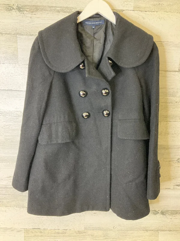 Coat Peacoat By French Connection In Black, Size: M Unique Men's Patch