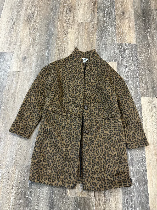 Coat Peacoat By Old Navy In Animal Print, Size: Xs Earthy Men's Hemp