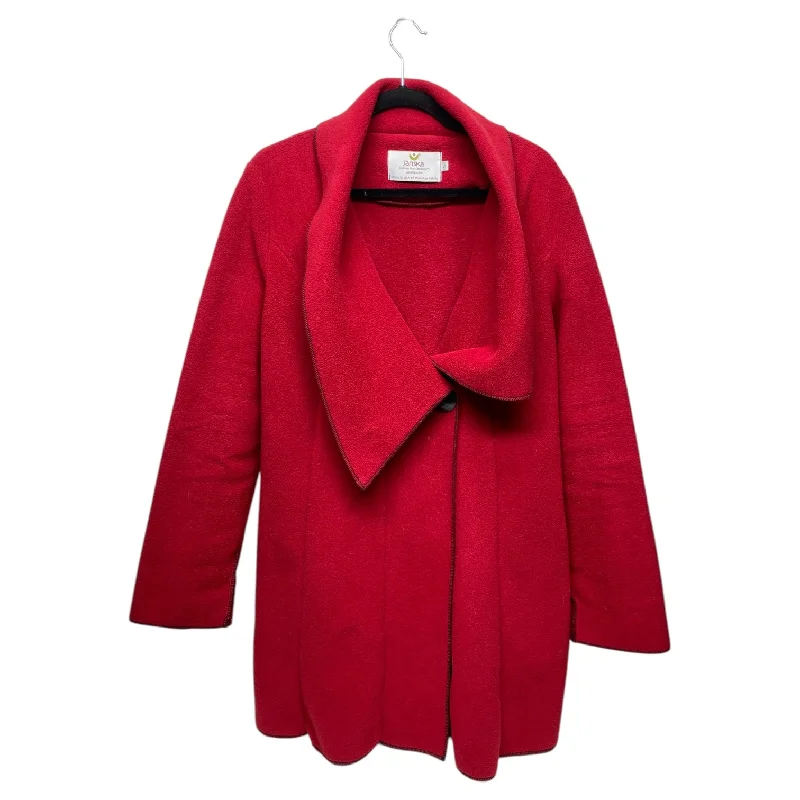 Coat Other ByJanska In Red, Size: S Elegant Men's Cashmere