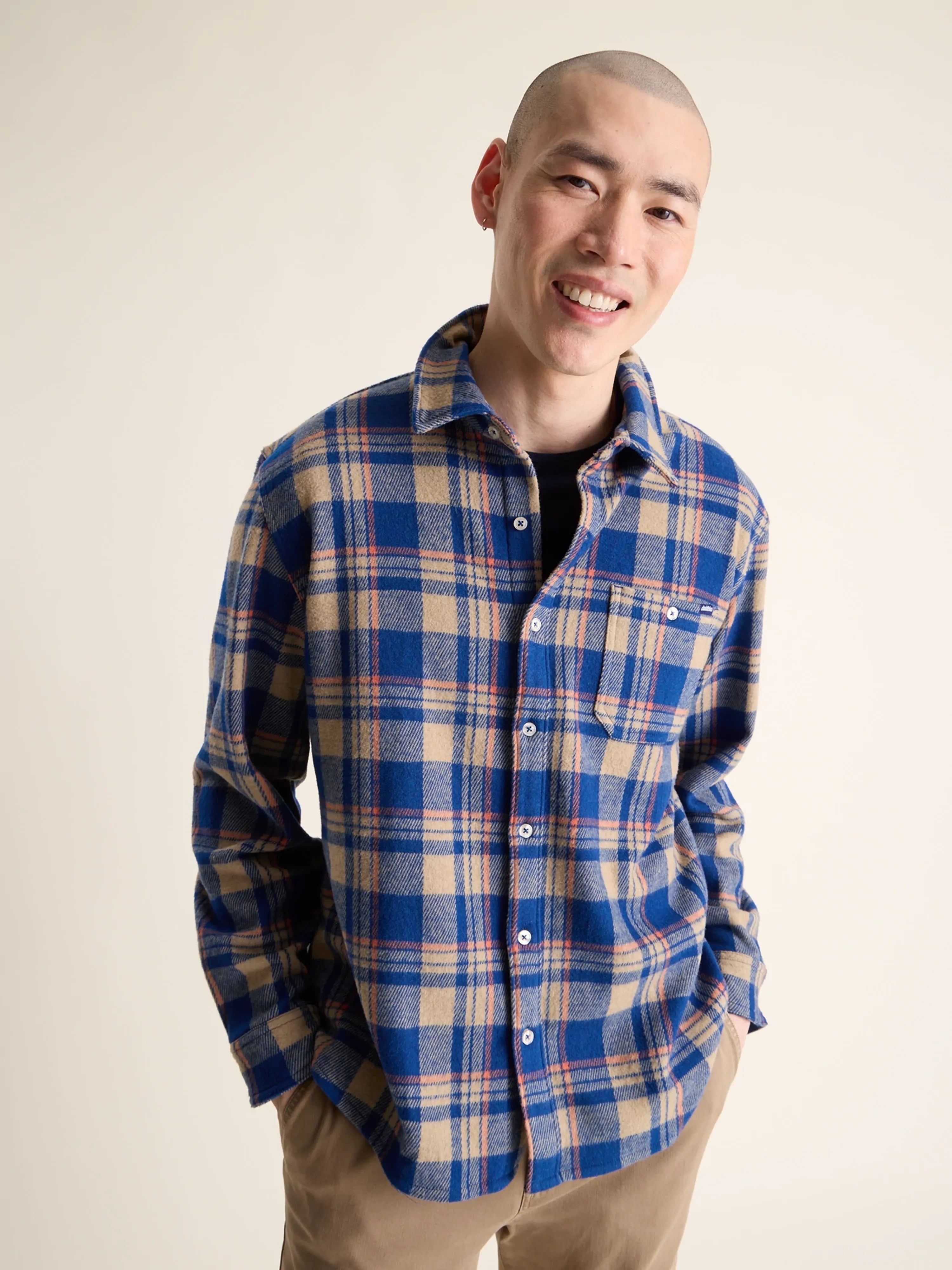 The Supplier (Flannel Overshirt) Luxurious Men's High