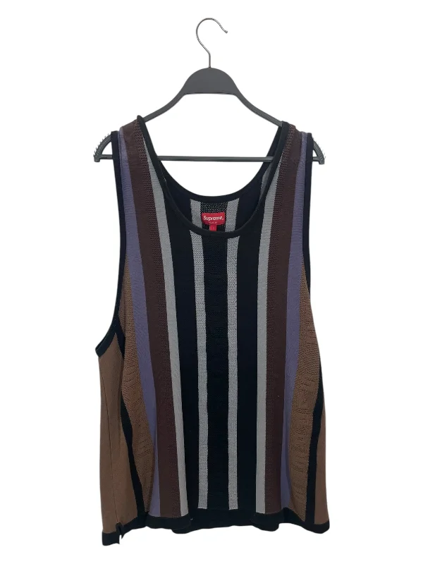 Supreme/Tank Top/L/Cotton/MLT/Stripe/RN 101837 Laid