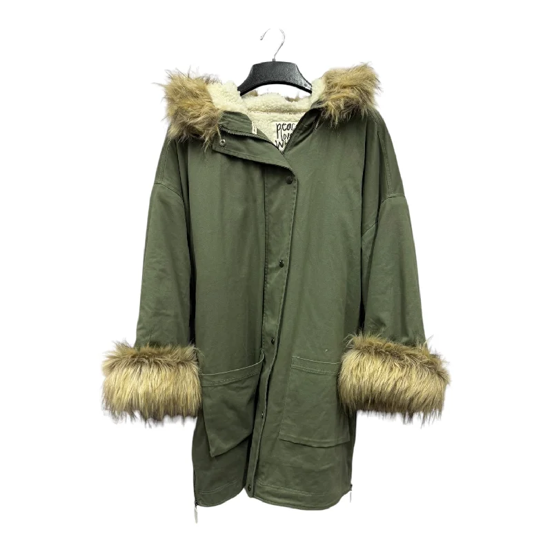 Coat Other By Peace Love World In Green, Size:L Cool Men's Skate