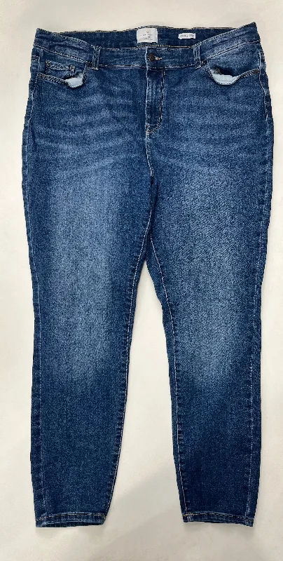 Denim Jeans Skinny True Craft, Size 18 Beach